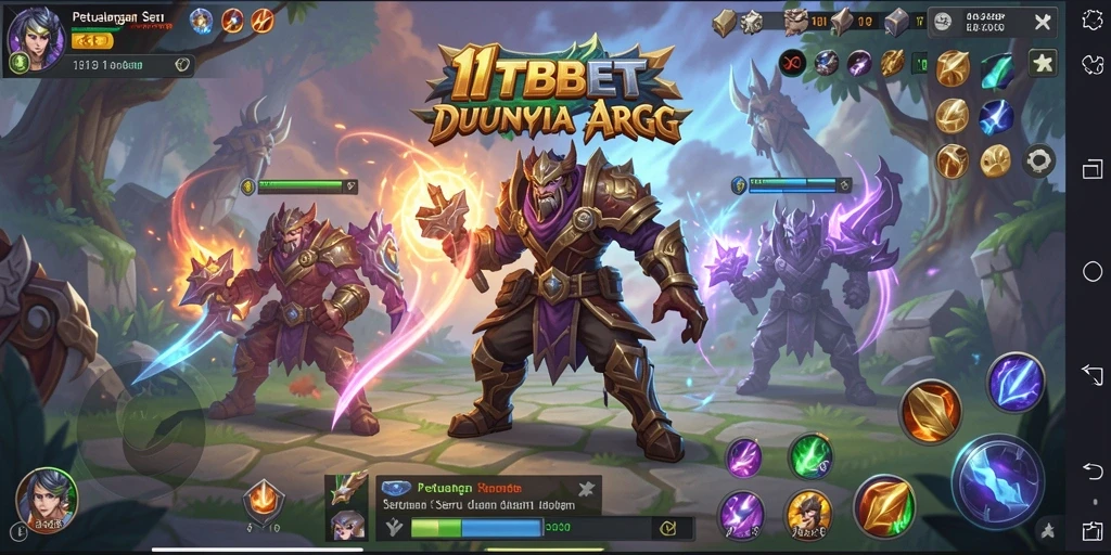 Tampilan gameplay seru dari 11TBET dalam aksi ARPG.