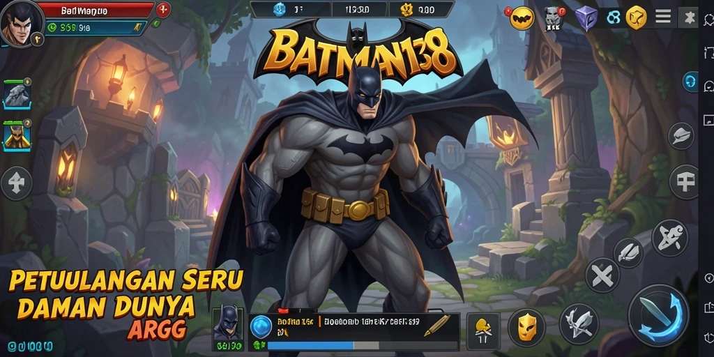 Tampilan gameplay seru dan menegangkan dari BATMAN138.
