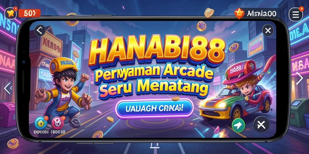 Gameplay seru dari HANABI88 dalam aksi arcade.