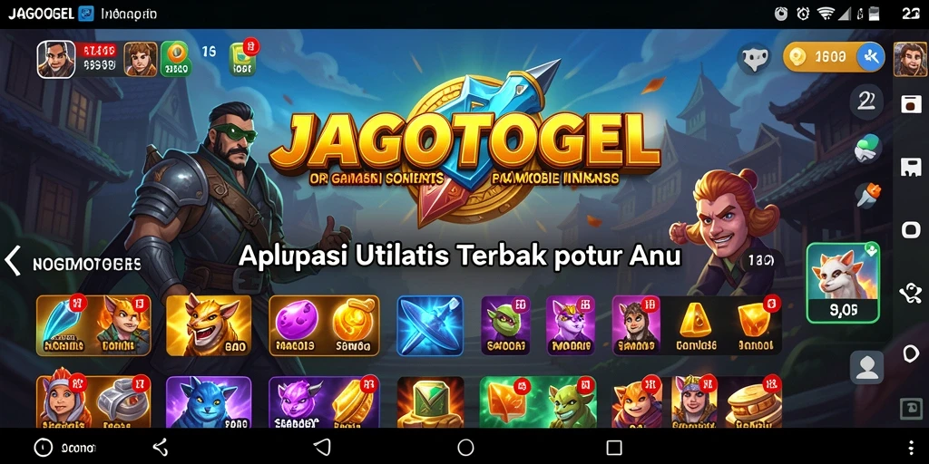 Tampilan utama <strong>JAGOTOGEL</strong> dengan berbagai fitur utilitas.