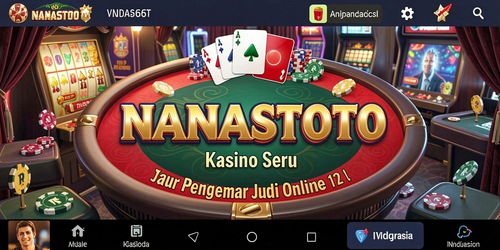 Tampilan gameplay NANASTOTO yang menakjubkan dan menghibur.