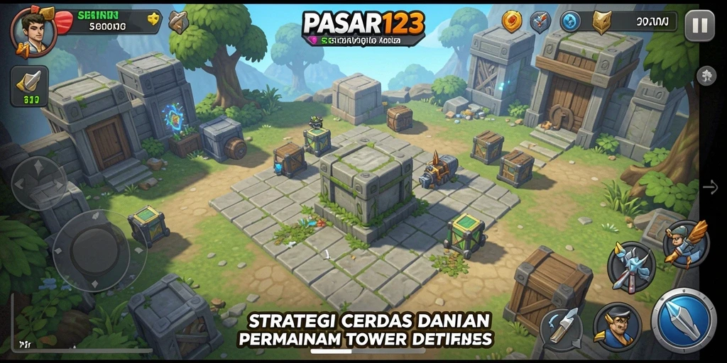 Tampilan menarik dari gameplay PASAR123 yang menegangkan.