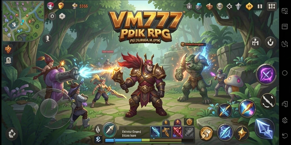 Gameplay VM777 yang menakjubkan dengan pertempuran seru.
